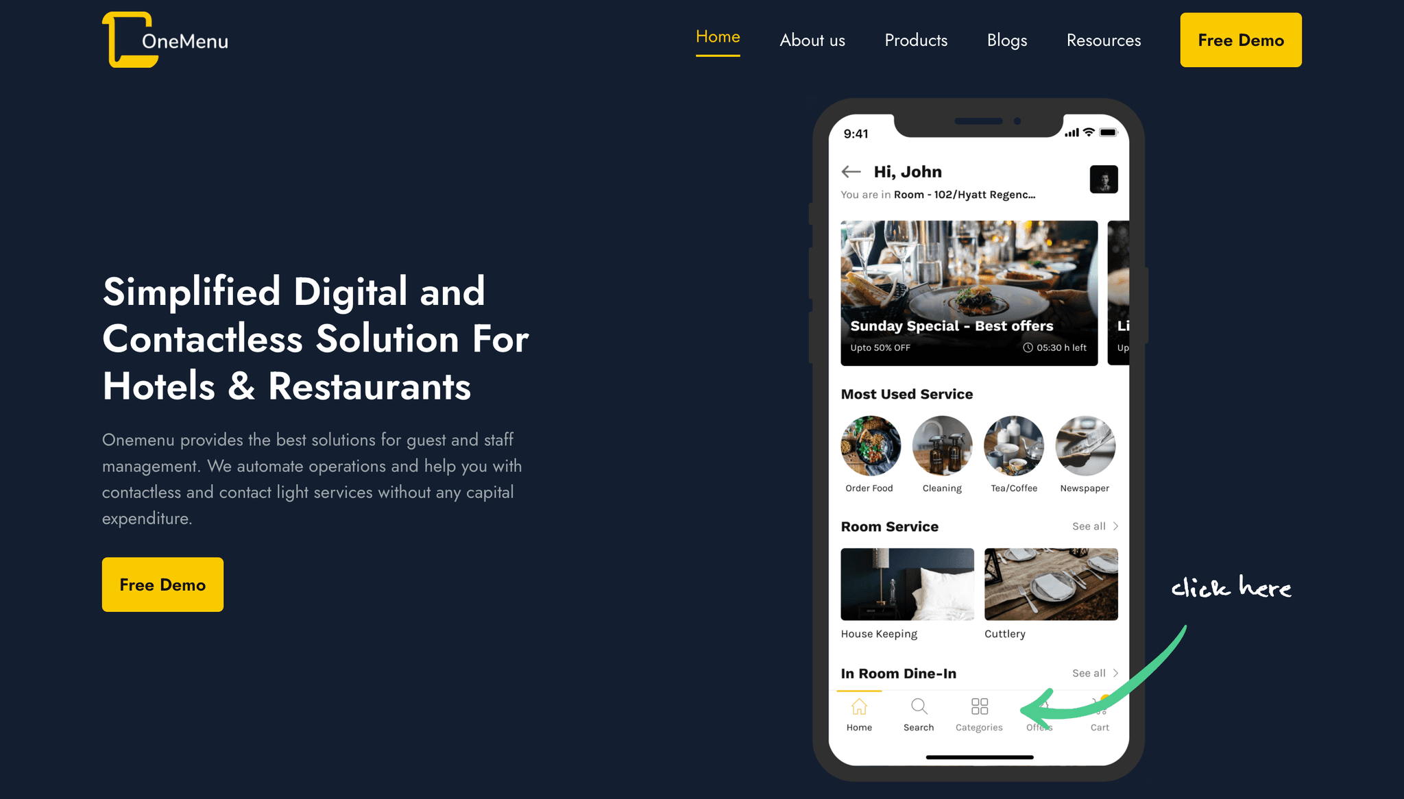 OneMenu: Revolutionizing Hospitality with Contactless Digital Solutions